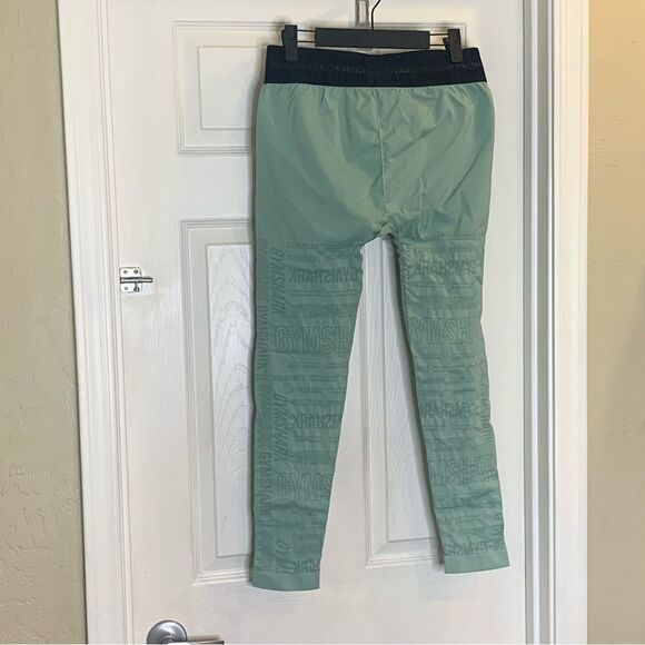 Gymshark Vision Leggings Seafoam Green Size XL - Picture 4 of 7